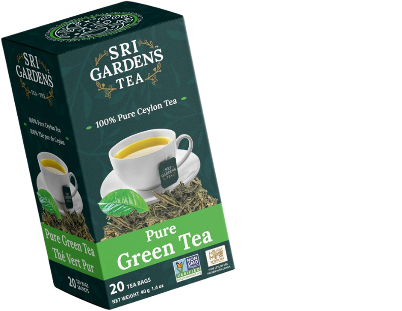 Delicious organic Pure Green Tea